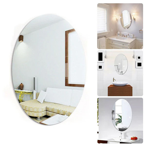 Un Breakable Imported Acrylic Mirror (Self Adhesive)