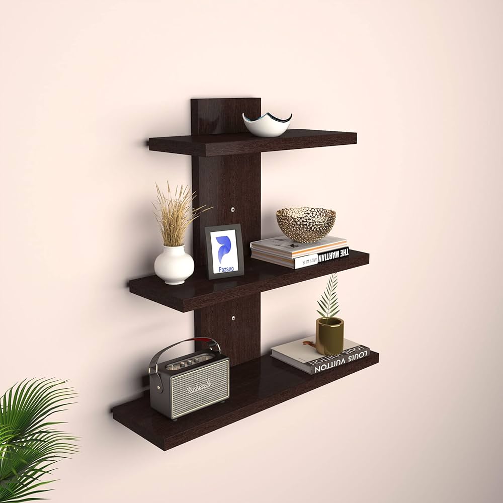 Spunky Wooden Wall Shelves