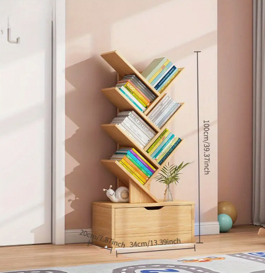 Tree shaped book shelf