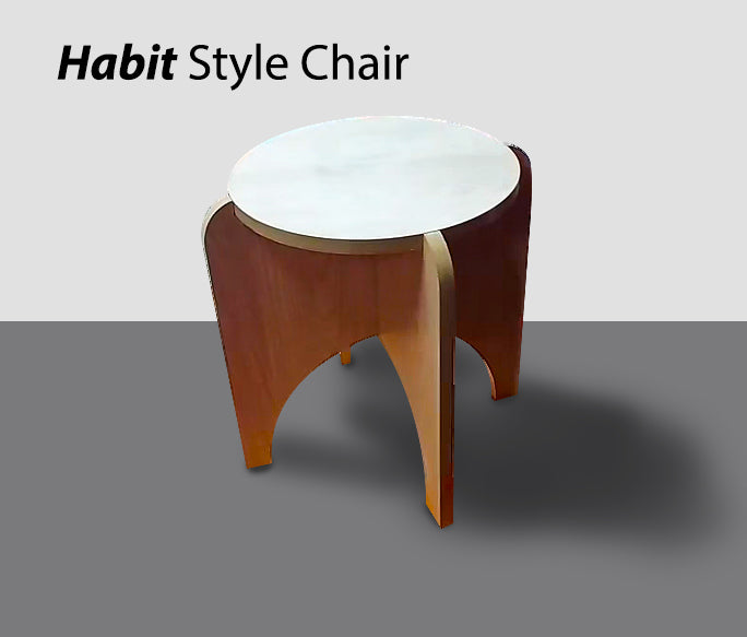 New Kitchen Chair, Bedroom stool wooden DIY Chair Stool ,Side Table, Kids Stool chair, Adults chair, Coffee table, bedside table Multipurpose Beige Color
