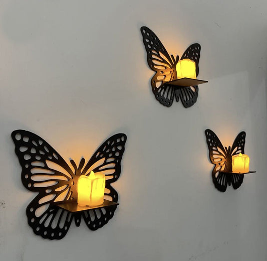 Butterfly Decorative Wall Shelf