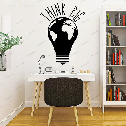 Think Big Bulb Idea Decor