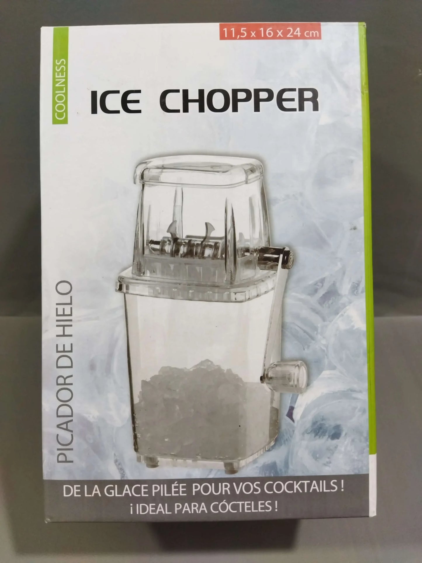 Ice Crusher Chopper Ice Cubes Manual Portable Transparent Machine Soda Coca Cola Pepsi Juice Soft Drink