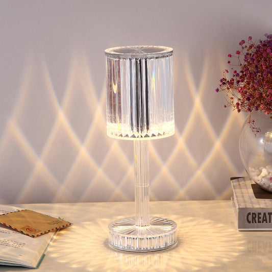 Crystal Diamond Table Lamp, 16 Color Changing Touch Lamp