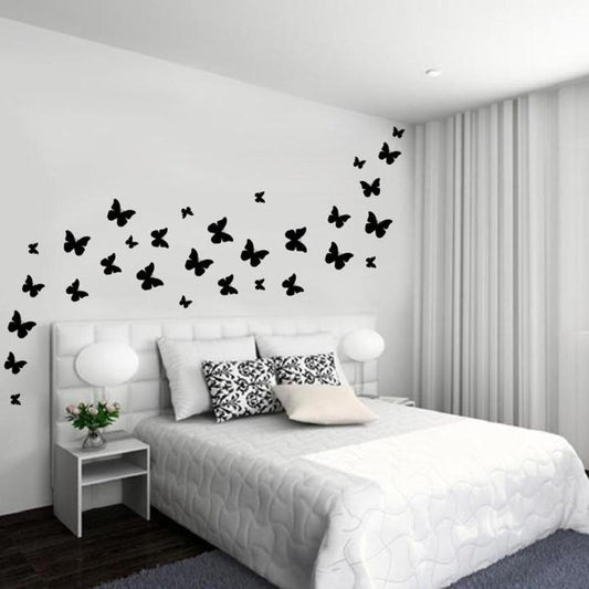 Pack of 35 3D Wooden Butterflies for Your Kids, bedrooms  butterfly wooden wall art