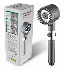 Turbocharged Shower Head, Drivse Showerhead, Iondrops Showerhead